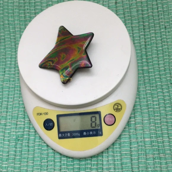 🖤Big Star clip earrings - Picture 17 of 17